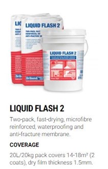 LIQUID FLASH II 2 PART WPM-CONSTRUCTION CHEMICALS 